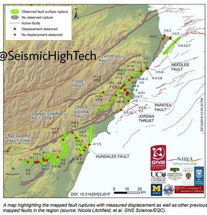 ناشناخته های نیوزلند، زلزله ۷.۸ ریشتری kaikaura